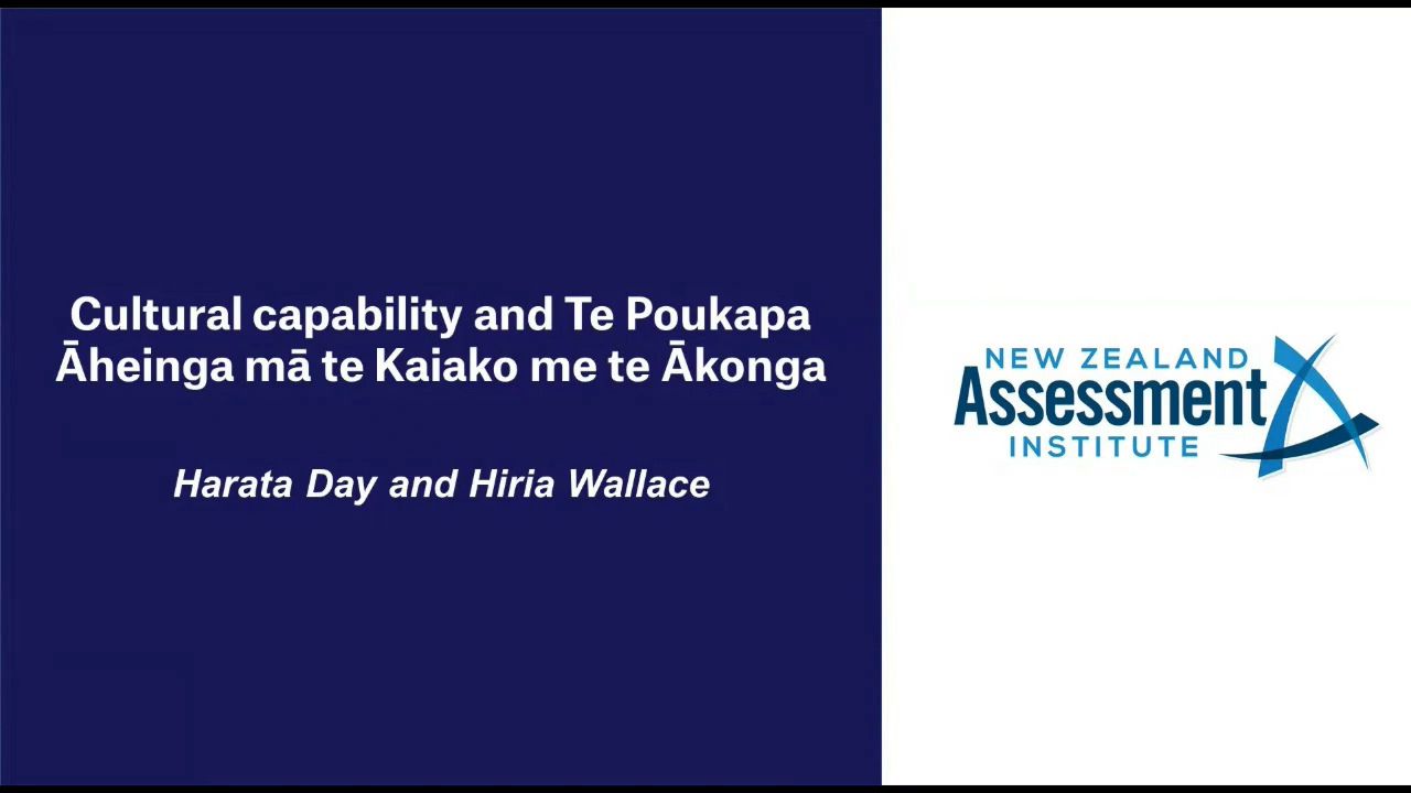 National Conference Presentations 2021 – NZAI | New Zealand Assessment ...